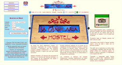 Desktop Screenshot of hostallacandelaria.com